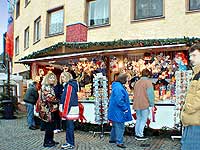 Weihnachtsmarkt Rüdesheim, Marktplatz, Bild 39, © Wilhelm Hermann, 29. November 1998
