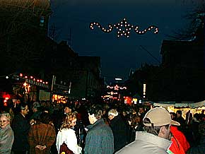 Weihnachtsmarkt Oberwesel, Rhein, 13. Dez. 1998, Foto 40  Wilhelm Hermann, Oberwesel