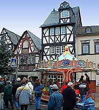 Weihnachtsmarkt in Rhens am Rhein, 29. November. 1998, Foto 35  Wilhelm Hermann, Oberwesel